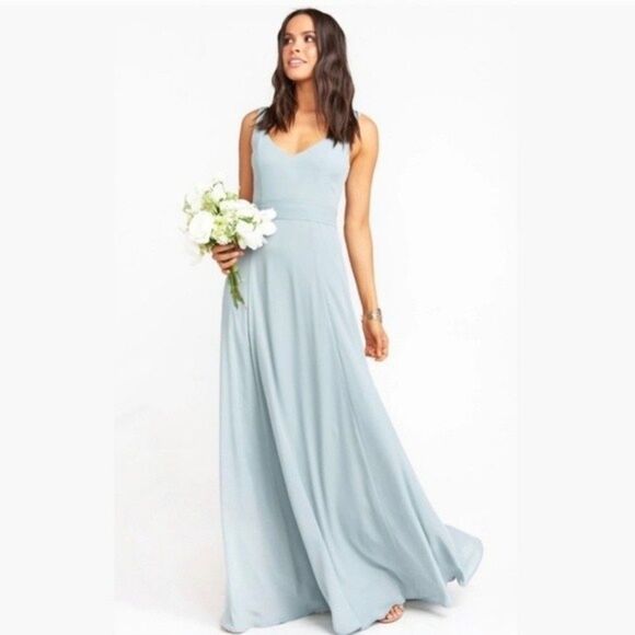 NEW Show Me Your Mumu Silver Sage Crisp Jenn Maxi Dress Size XS - Picture 1 of 8